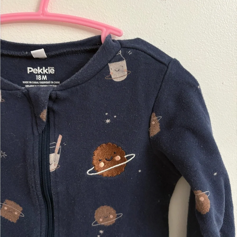 Pekkle pajamas cookies Space 18 months - Picture 3 of 4
